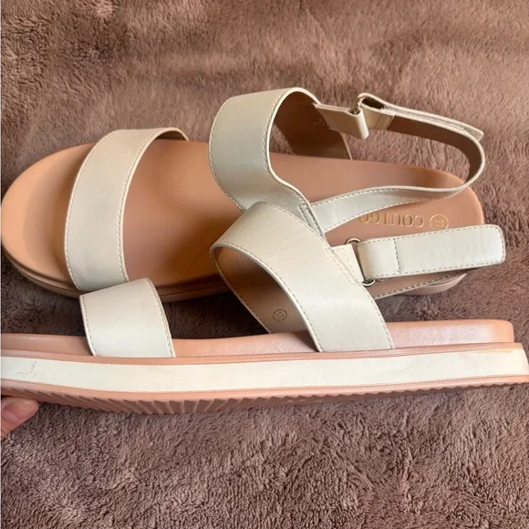 Chic cream Women's Sandals - Picture 5 of 11